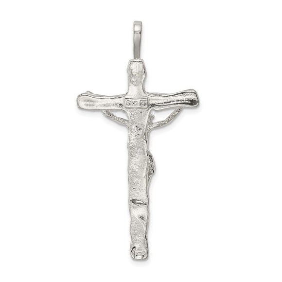 Million Charms 925 Sterling Silver Crucifix Necklace Charm Pendant - Picture 4 of 4